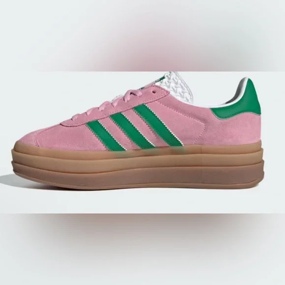 NWT [Adidas] Gazelle Bold Suede Sneakers Tennis Shoes Women’s 5.5 / Men’s 4.5 - Picture 9 of 16